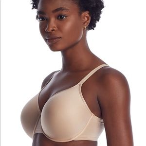 NWOT C Essential Chantelle T-shirt bra 32DD/32E beige ultra nude almond color